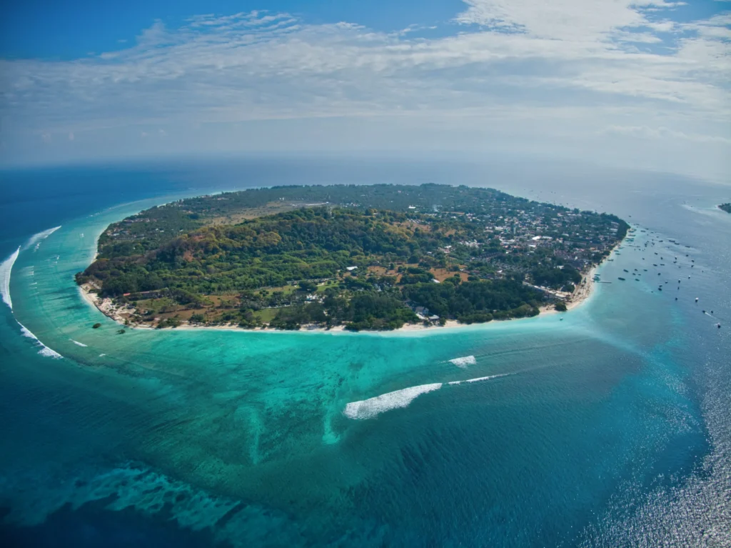 Bali'den Gili Trawangan'a ziyaret