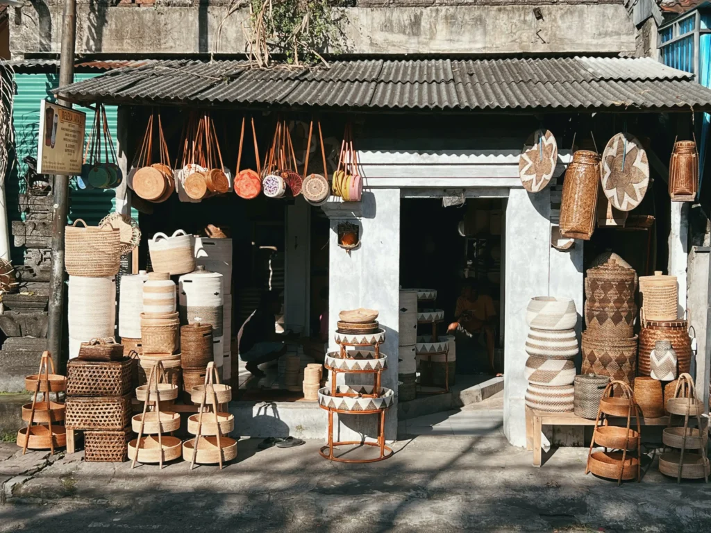 Bali'de bir Pazarı ziyaret edin