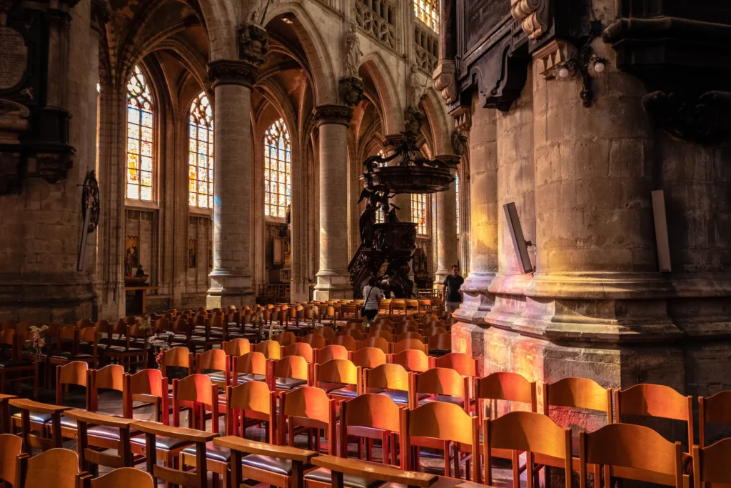 church of our lady bruges belgium