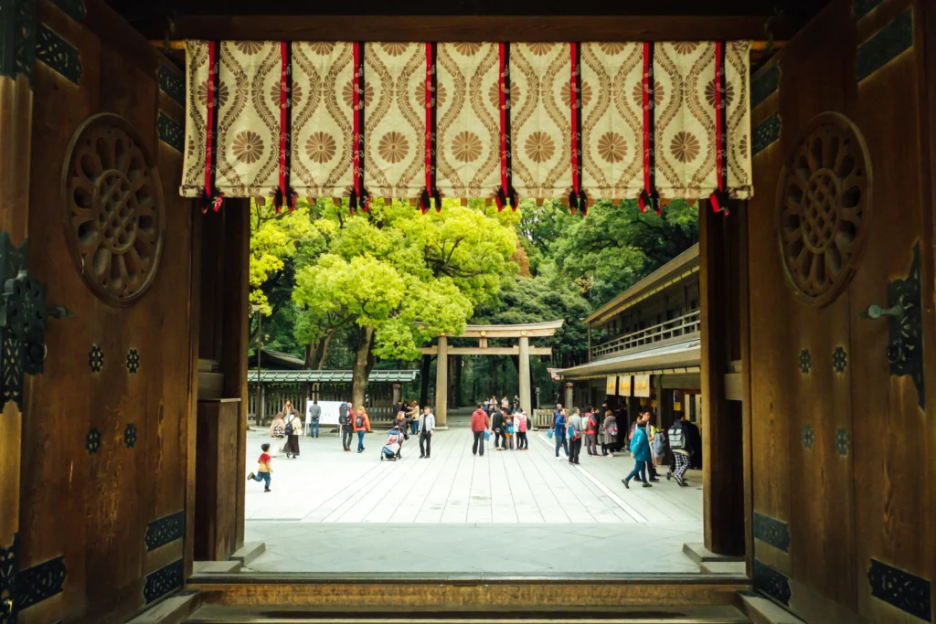 meiji jingu tapınağı