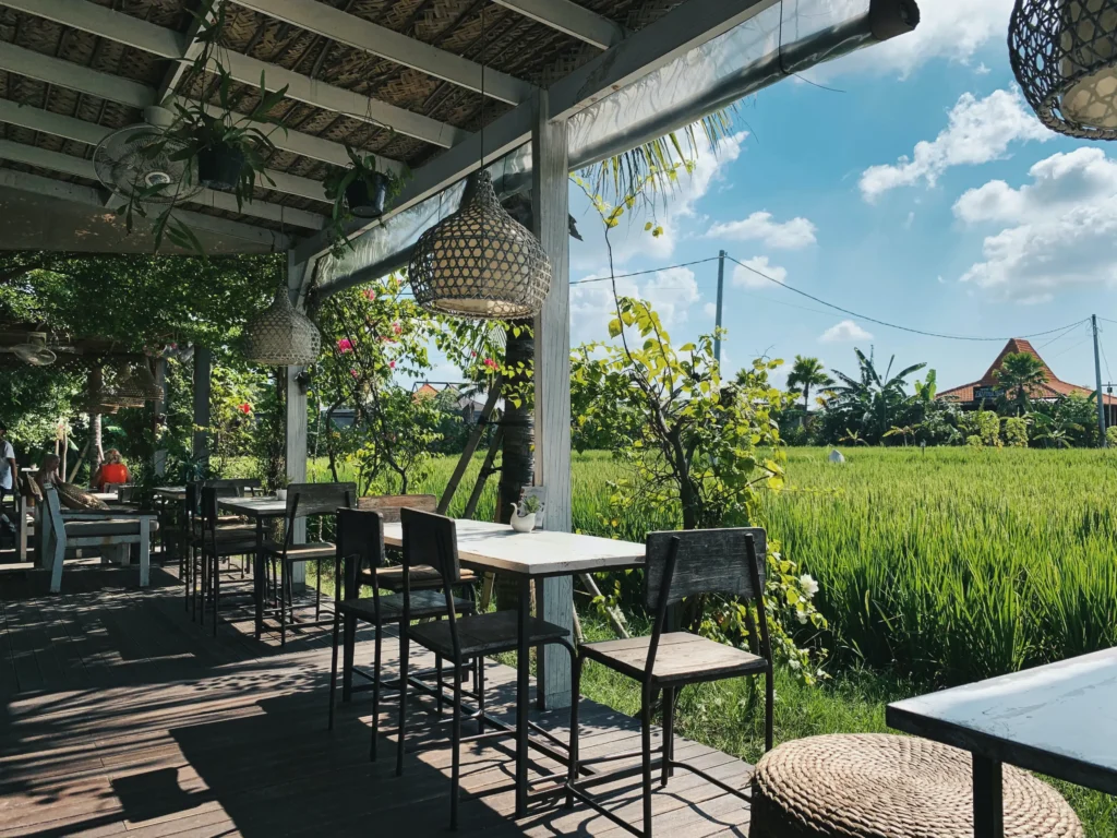 Bali'de Warung Cafe